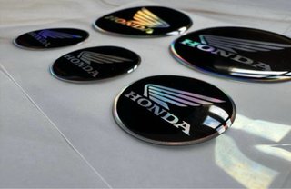 EMBLEMAS GEL 3D MOTO HONDA HRC AGV CBR RR PCX SH