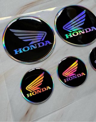 EMBLEMAS GEL 3D MOTO HONDA HRC AGV CBR RR PCX SH