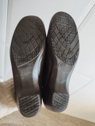 Zapatos piel mujer marca 24h talla 38