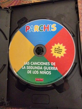 DVD + CD. Parchís. La 2° guerra de los niños