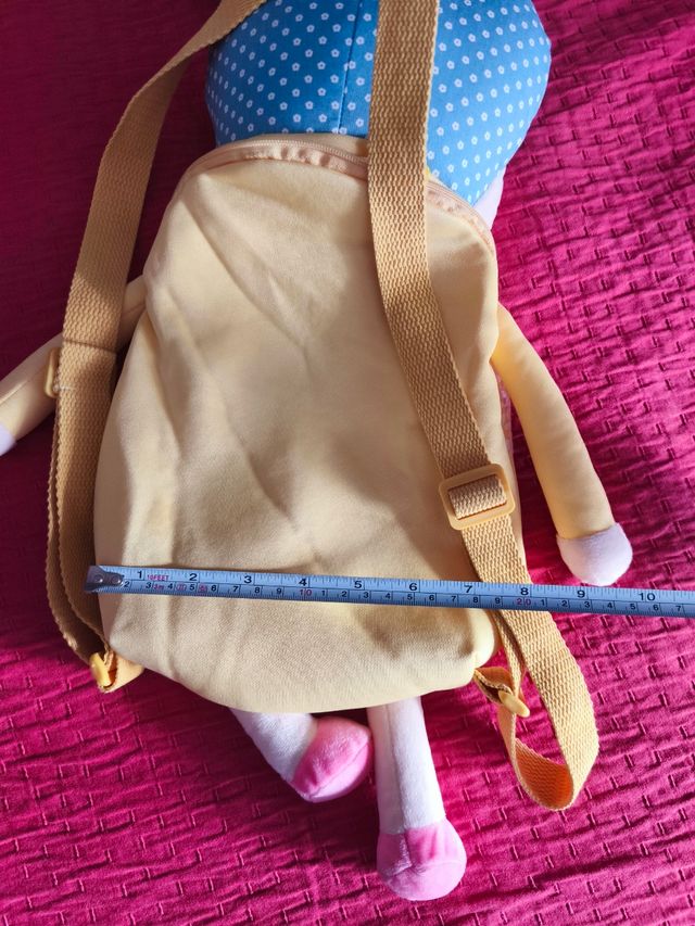 Mochila peluche muñeca Metoo Ángela