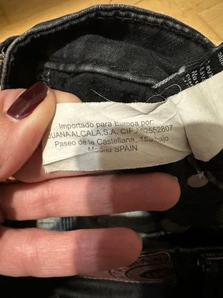 Pantalón vaquero chico 40