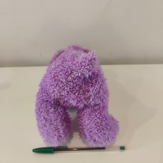 Peluche perro morado