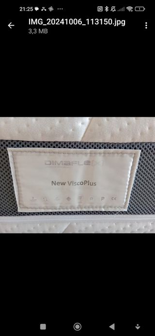 Colchón Viscoelástico