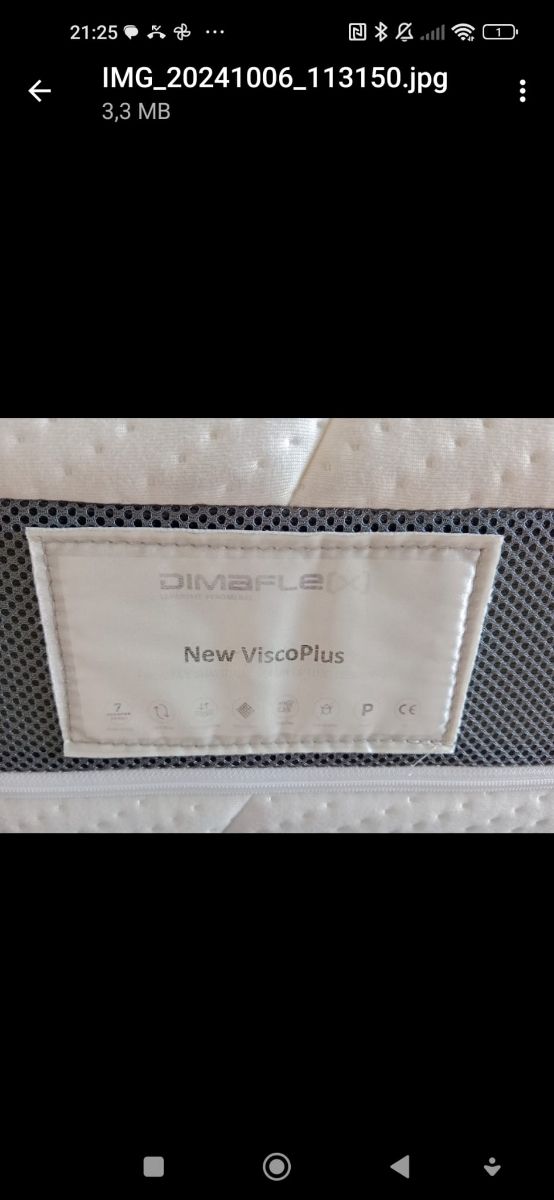 Colchón Viscoelástico