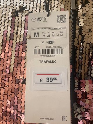 Vestido de lentejuelas corto