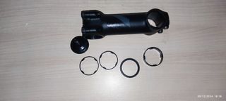 Manillar carbono, aluminio y potencia