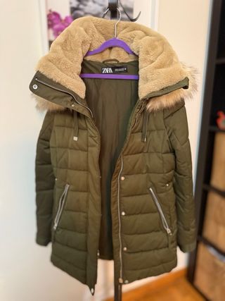 Plumífero mujer ZARA