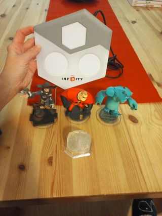 Wii infinity+plataforma+figuritas