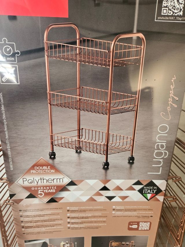 Metaltex Lugano Copper Scagfaletto3Piani