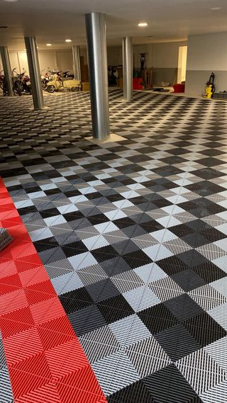 Suelo modular para taller y garaje