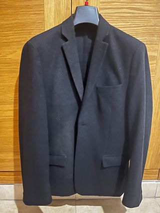Chaqueta americana gris