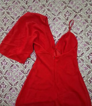 Vestido Invitada Rojo