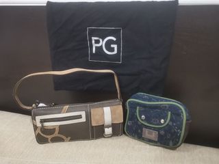 Bolso piel Purificación García+ pulsera ByL