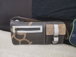Bolso piel Purificación García+ pulsera ByL