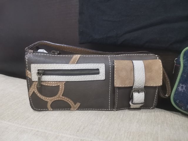 Bolso piel Purificación García+ pulsera ByL