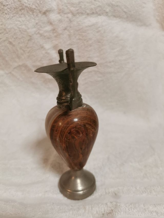 Piccola anfora in onice, vintage 12x6