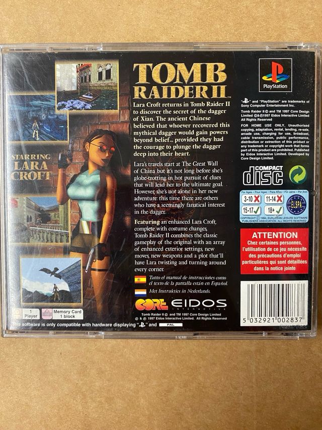 Tomb rider 2 - PS1