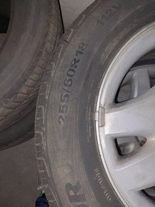 Llantas con neumáticos de 18"