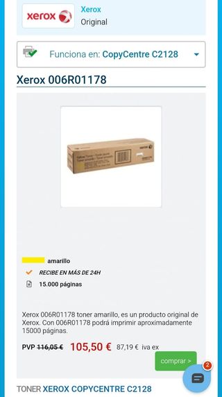 Toner Xerox 006R01178