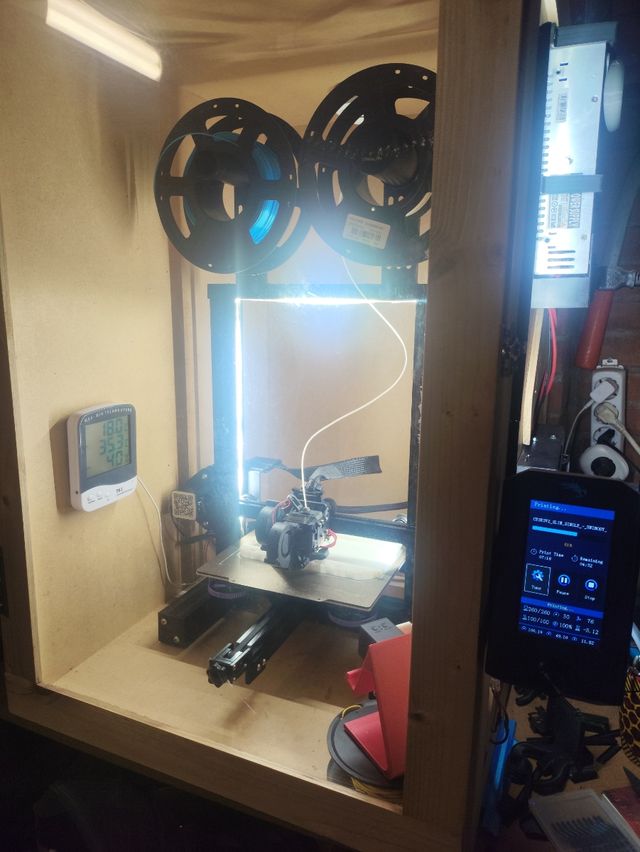 Ender 3v2 con mejoras