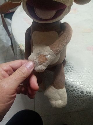 Scimmia peluche