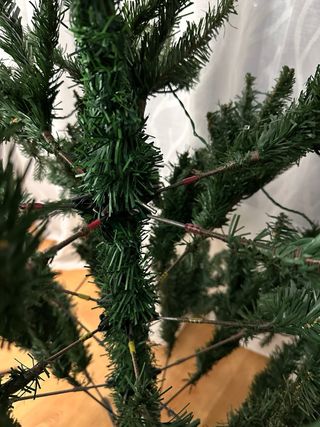 Arbol de navidad con luces