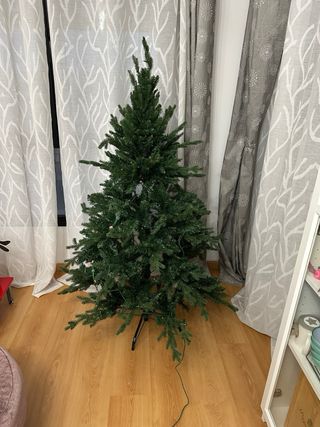 Arbol de navidad con luces