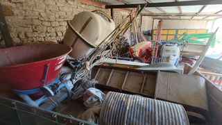 Remolque sembradora abonadora cono sulfatadora