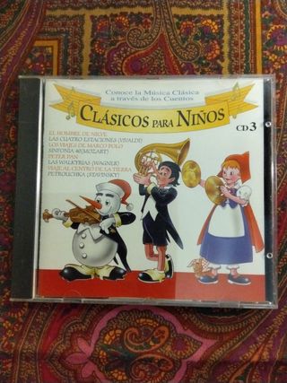 3 CDs. Clásicos para niños.