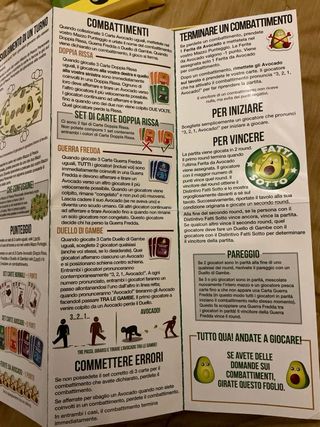 Gioco Throw Throw Avocado