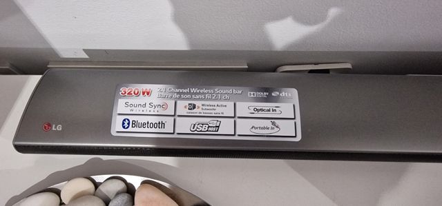 Barra Sonido + Subwoofer LG Modelo 502HZYL116882