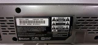 Barra Sonido + Subwoofer LG Modelo 502HZYL116882