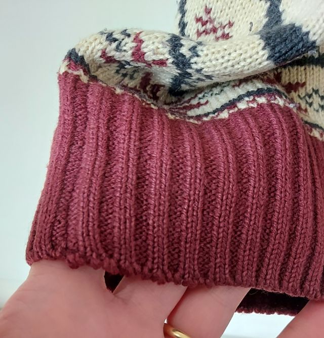 Maglione stile norvegese