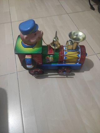 Juguete tren Antigua tilin