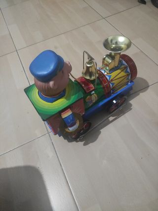 Juguete tren Antigua tilin