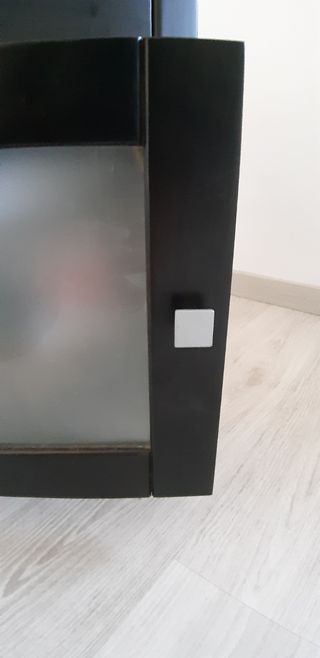 Mesita de noche en wengue