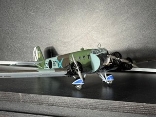 Junker Ju 52 Aviación Española 1:48 de metal