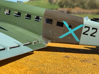 Junker Ju 52 Aviación Española 1:48 de metal