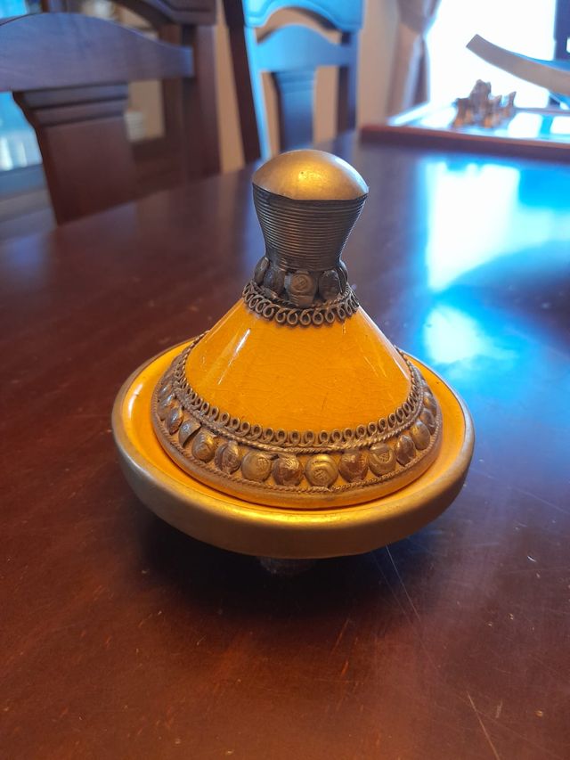 Juego 3 piezas cerámica marroquí