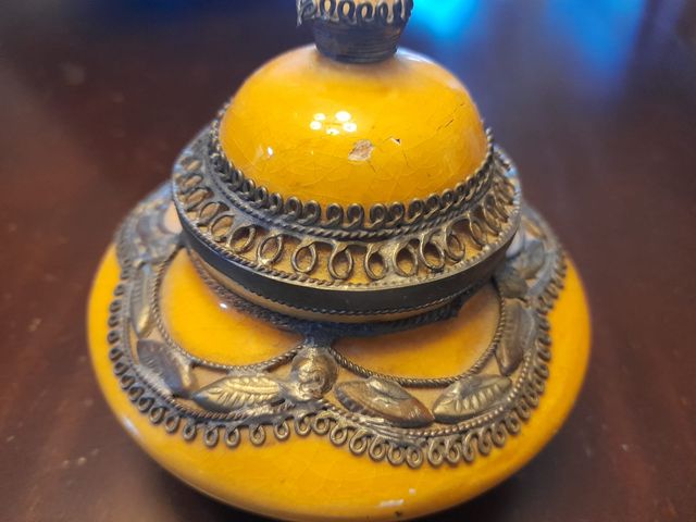 Juego 3 piezas cerámica marroquí