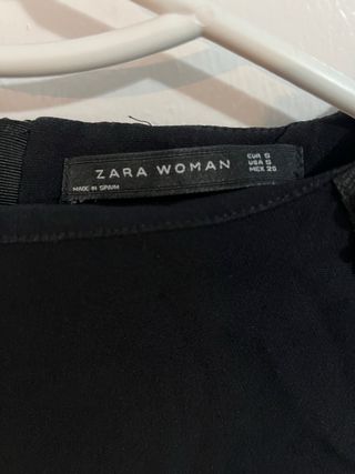 Vestido con piedras fiesta Zara