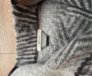 Abrigo parka talla 40 amplia lana