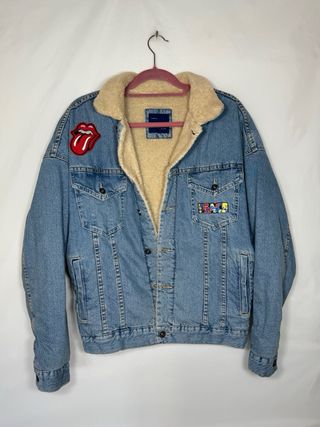 Chaqueta vaquera borrego