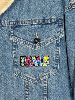 Chaqueta vaquera borrego