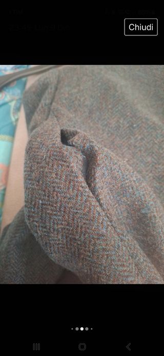 Giacca in tweed con decoro