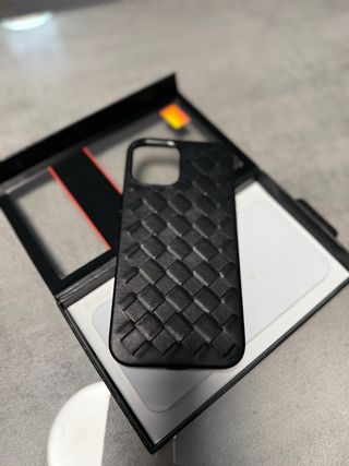 Funda piel iPhone 12 Pro Max