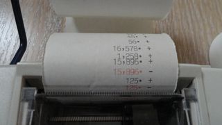 calcolatrice Sharp EL-1750P Portable 12-Digit