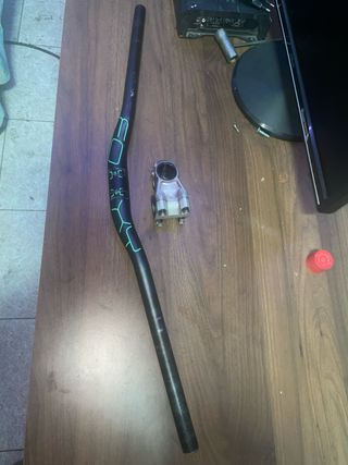 Manillar con potencia