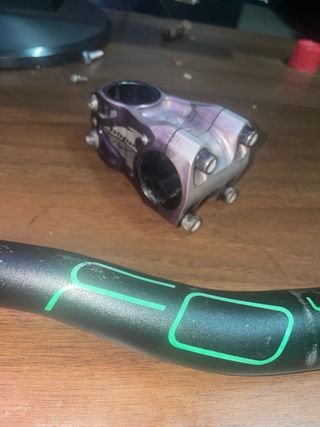 Manillar con potencia